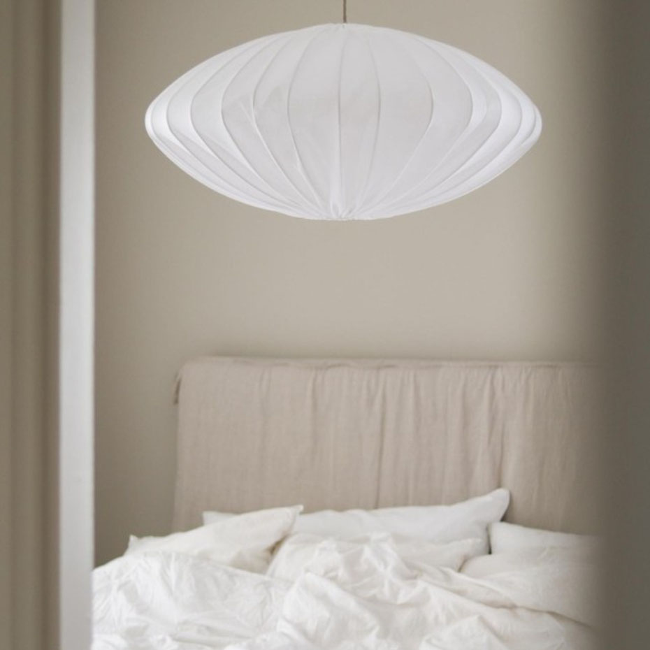 Ellipse 80 Pendel Linne Vit