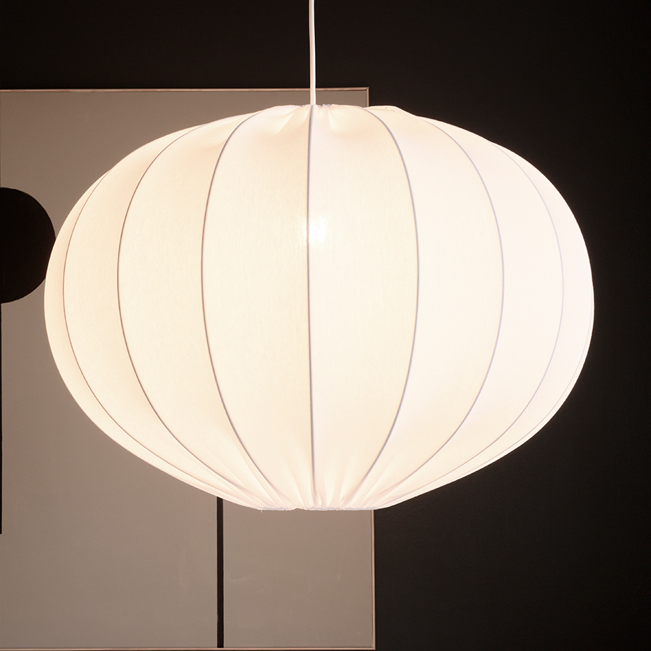 Boll 65 Oval Pendel Vit