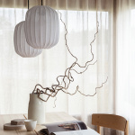 Prisma 25 Pendel Linne Vit Prisma 25 Pendel Linne Vit