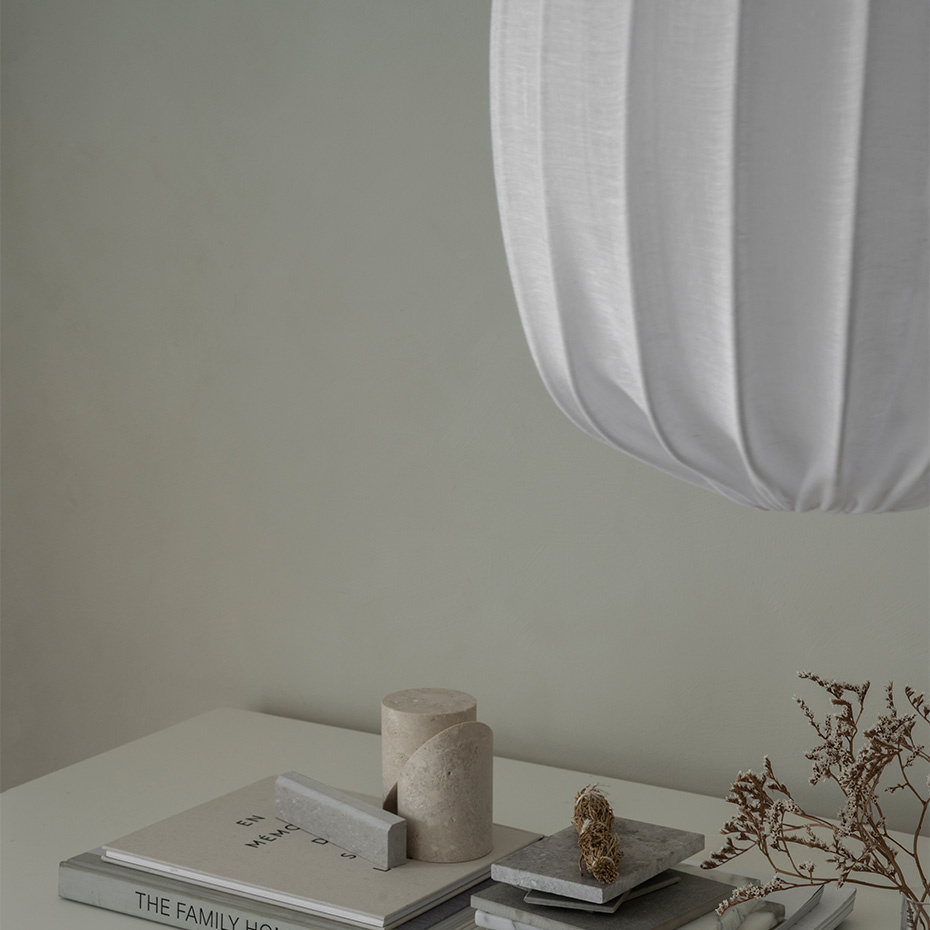 Prisma 35 Pendel Linne Vit