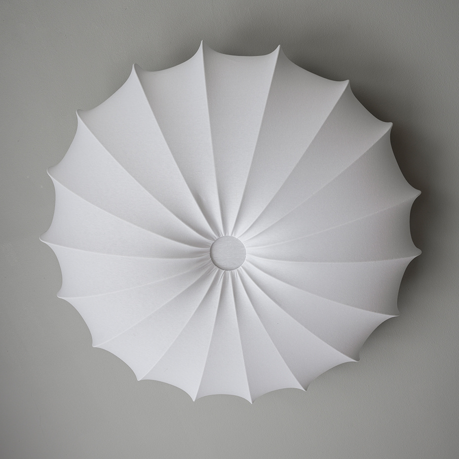 Anna 80 Plafond Bomullsjersey Vit