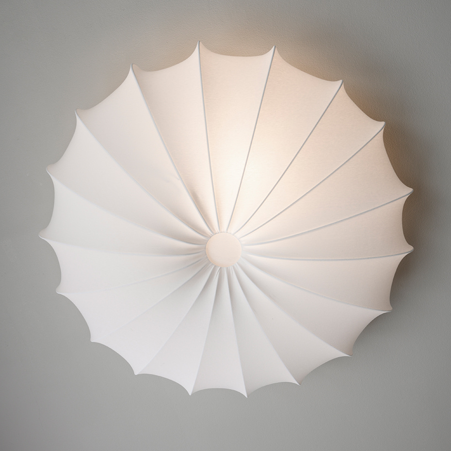 Anna 80 Plafond Bomullsjersey Vit