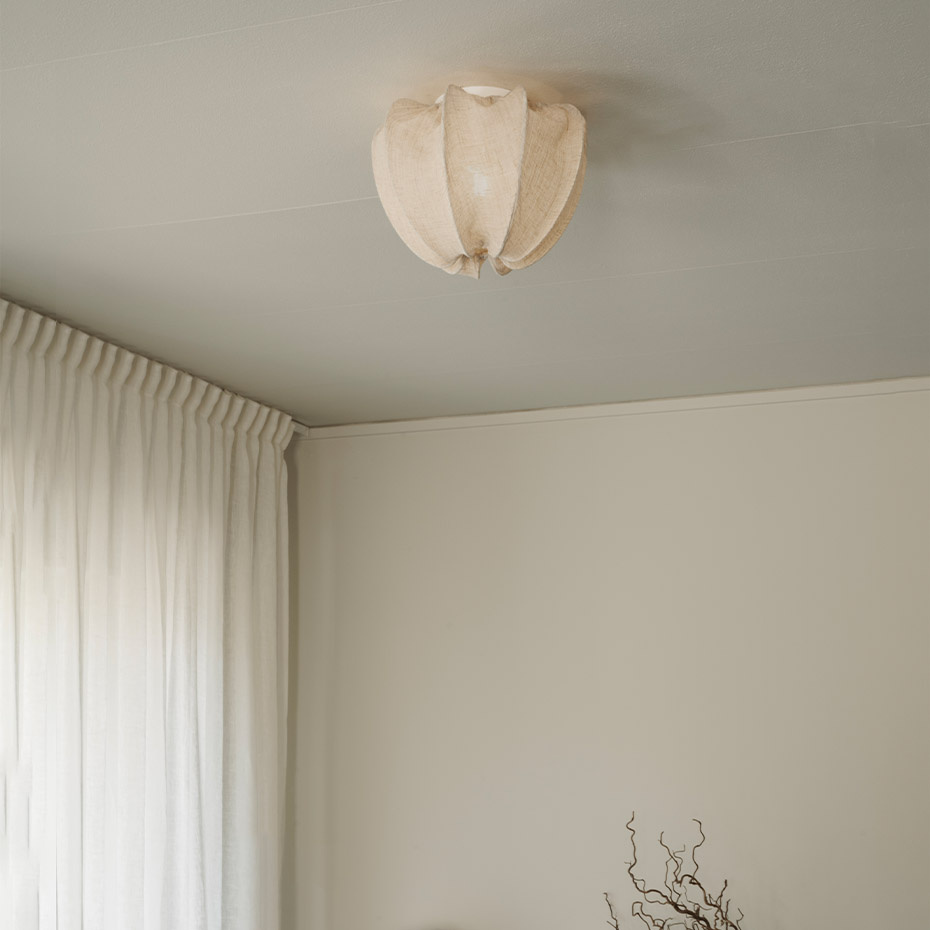 Anna Mini Plafond Linen Natural
