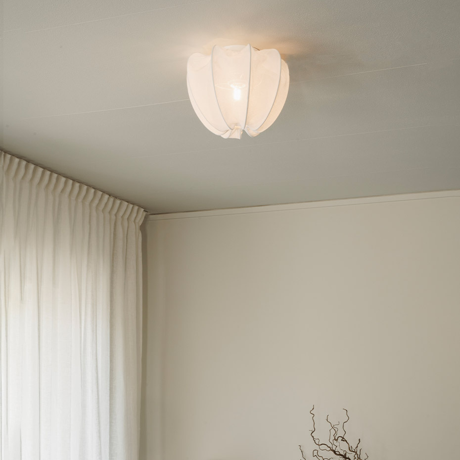 Anna Mini Plafond Linen White