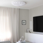 Anna 80 Plafond Linne Vit Anna 80 Plafond Linne Vit