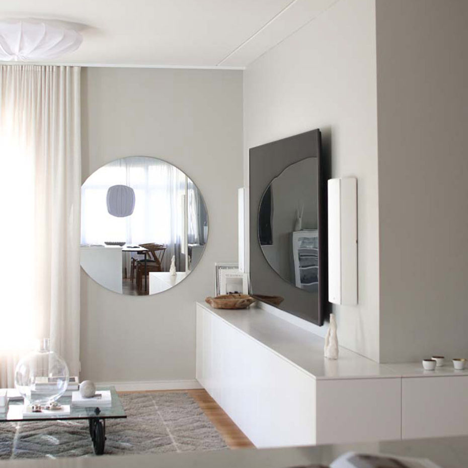 Anna 80 Plafond Linne Vit