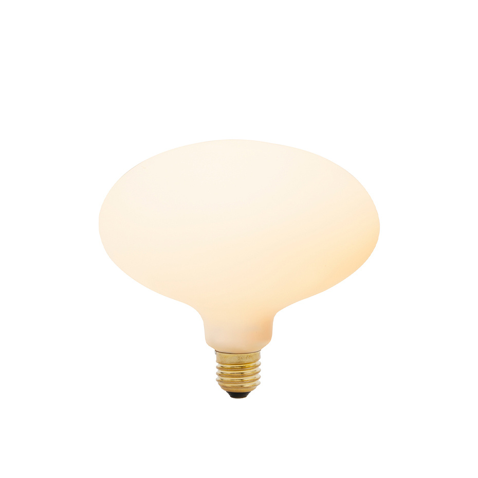 Oval LED Bulb 6W (=45W) 2700K E27 Matte Porcelain