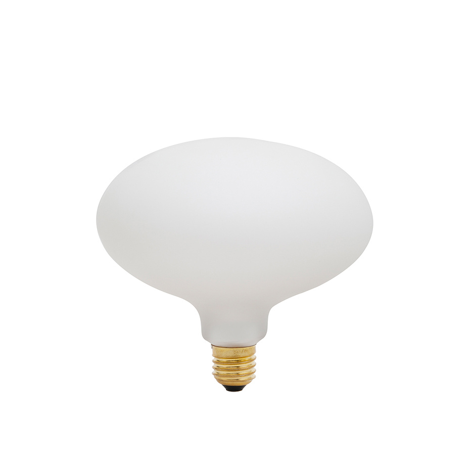 Oval LED Bulb 6W (=45W) 2700K E27 Matte Porcelain