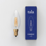 Candle LED Bulb 4W (=33W) 2500K E14 Non-Tinted