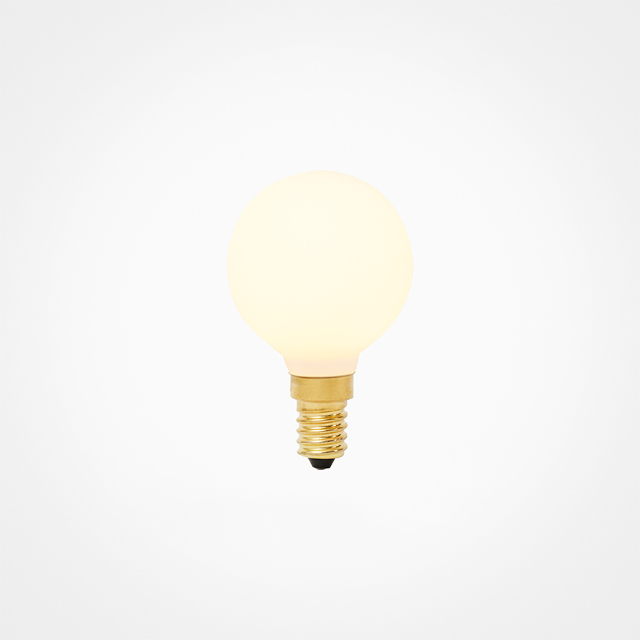 Sphere I LED Bulb 4W (=22W) 2000-2800K E14 Matte Porcelain