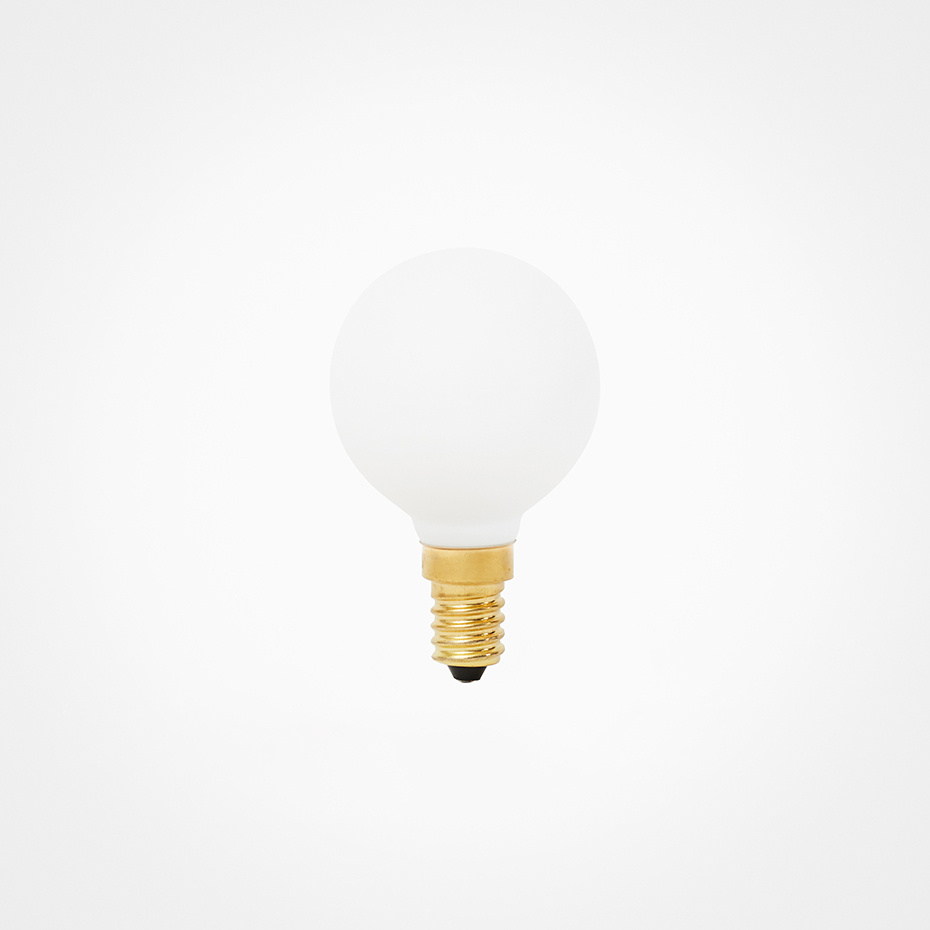 Sphere I LED Bulb 4W (=22W) 2000-2800K E14 Matte Porcelain