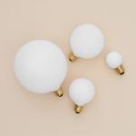 Sphere I LED Bulb 4W (=22W) 2000-2800K E27 Matte Porcelain