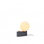 Alumina Bordslampa/Vgglampa Charcoal + Sphere IV LED Blub
