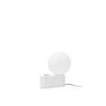 Alumina Bordslampa/Vgglampa Chalk + Sphere IV LED Blub