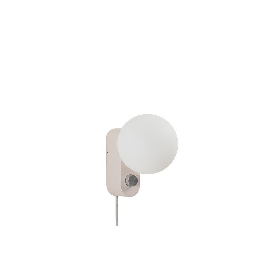 Alumina Bordslampa/Vägglampa Blossom + Sphere IV LED Blub