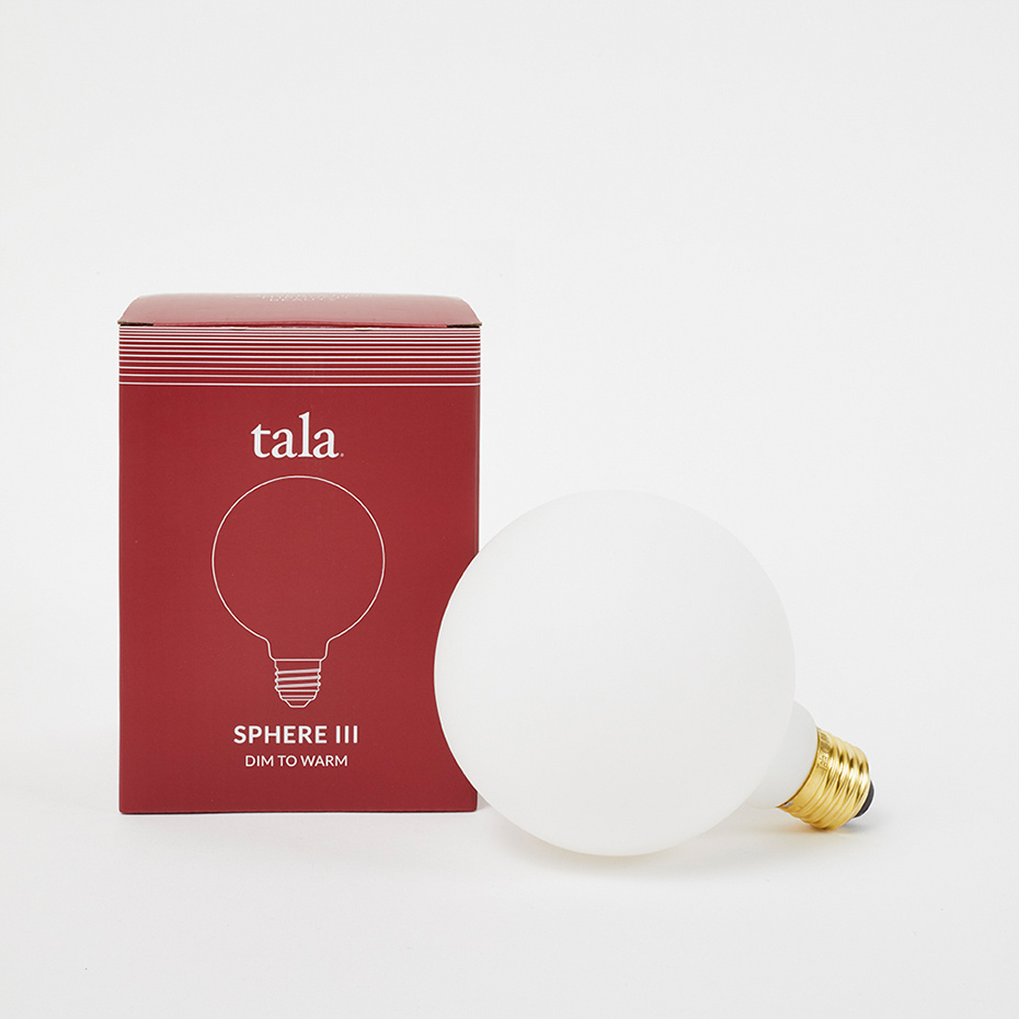 Sphere III LED Bulb 7W (=48W) 2000-2800K E27 Matte Porcelain