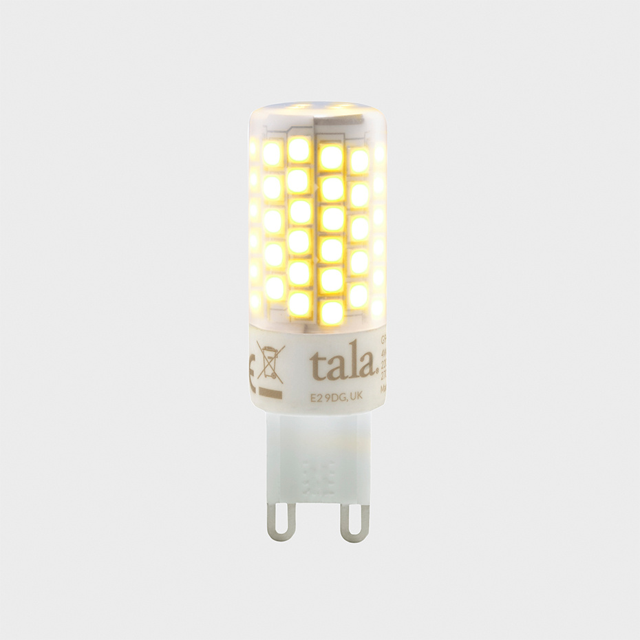 Light Engine LED Bulb 3,6W (=33W) 2700K G9 Lightly Frosted