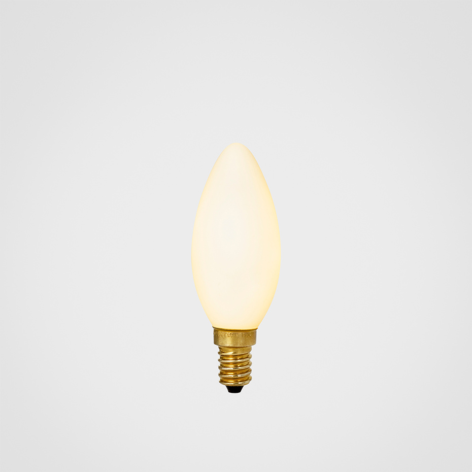 Candle LED Bulb 4W (=25W) 2000-3000K E14 Matte Porcelain