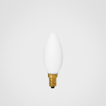Candle LED Bulb 4W (=25W) 2000-3000K E14 Matte Porcelain Candle LED Bulb 4W (=25W) 2000-3000K E14 Matte Porcelain