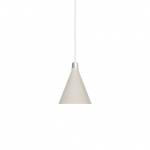 Bower Pendel Small Oyster White + Sphere III LED Blub Bower Pendel Small Oyster White + Sphere III LED Blub