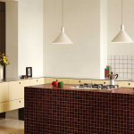 Bower Pendel Medium Oyster White + Sphere IV LED Blub Bower Pendel Medium Oyster White + Sphere IV LED Blub