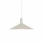 Bower Pendel Large Oyster White + Oval II LED Blub Bower Pendel Large Oyster White + Oval II LED Blub