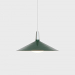 Bower Pendel Large Dark Green + Oval II LED Blub Bower Pendel Large Dark Green + Oval II LED Blub