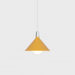 Bower Pendel Medium Yellow + Sphere IV LED Blub Bower Pendel Medium Yellow + Sphere IV LED Blub