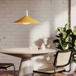 Bower Pendel Large Yellow + Oval II LED Blub Bower Pendel Large Yellow + Oval II LED Blub