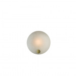 Magma Vägglampa Solid Brass & Polar White + Sphere II LED Bulb Magma Vägglampa Solid Brass & Polar White + Sphere II LED Bulb