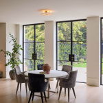 Magma Flush Mount Tak/Vägg Solid Brass & Polar White + Sphere II LED Bulbs Magma Flush Mount Tak/Vägg Solid Brass & Polar White + Sphere II LED Bulbs