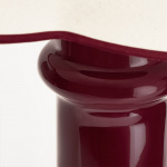 Heath Bordslampan Port Red + Matte Porcelain 2000-3000K LED Bulb Heath Bordslampan Port Red + Matte Porcelain 2000-3000K LED Bulb