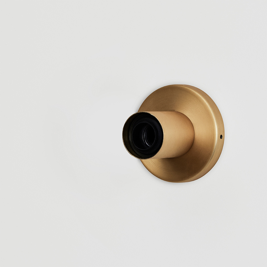 Lochan Vägglampa Anodised Brass IP44