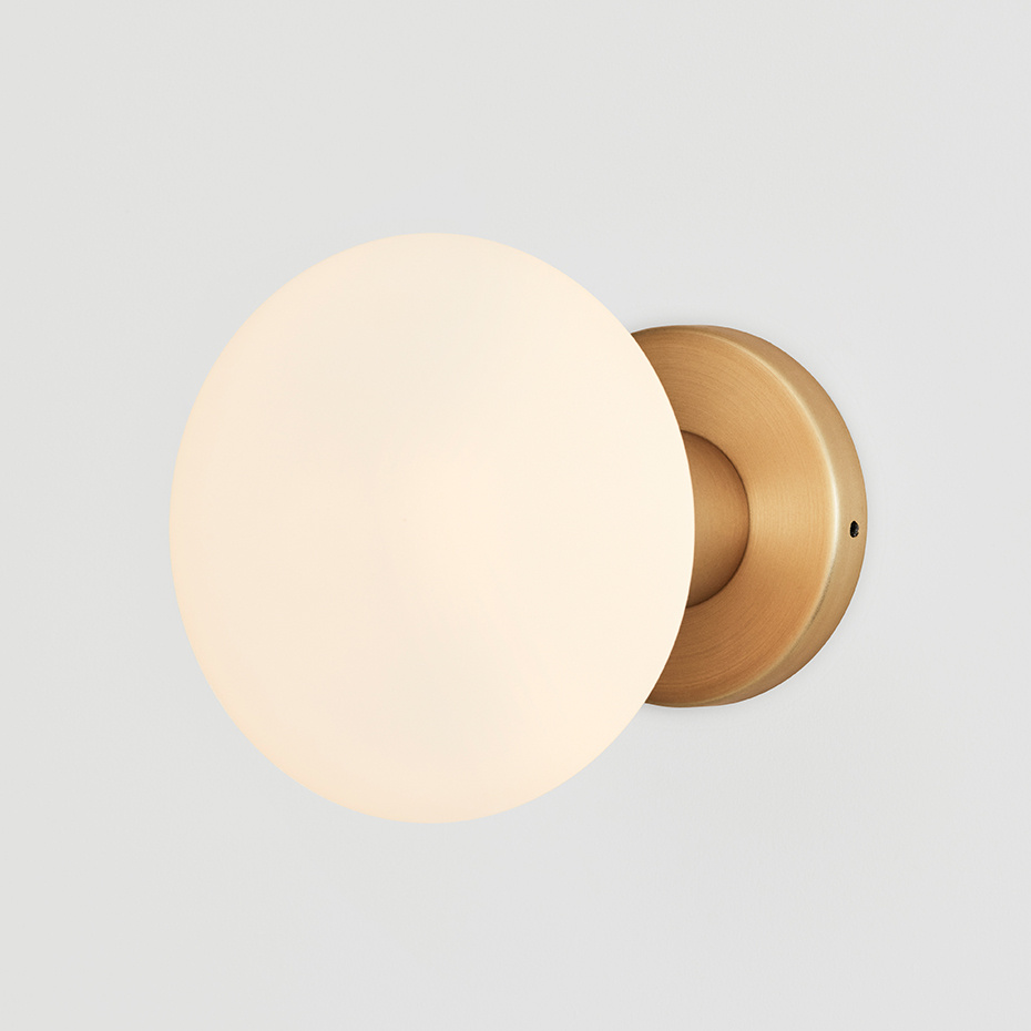 Lochan Vägglampa Anodised Brass IP44