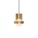 Loop Single Pendel Large Gold + Sphere IV LED Blub Loop Single Pendel Large Gold + Sphere IV LED Blub