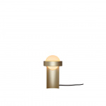 Loop Bordslampa Small Gold + Sphere III LED Blub