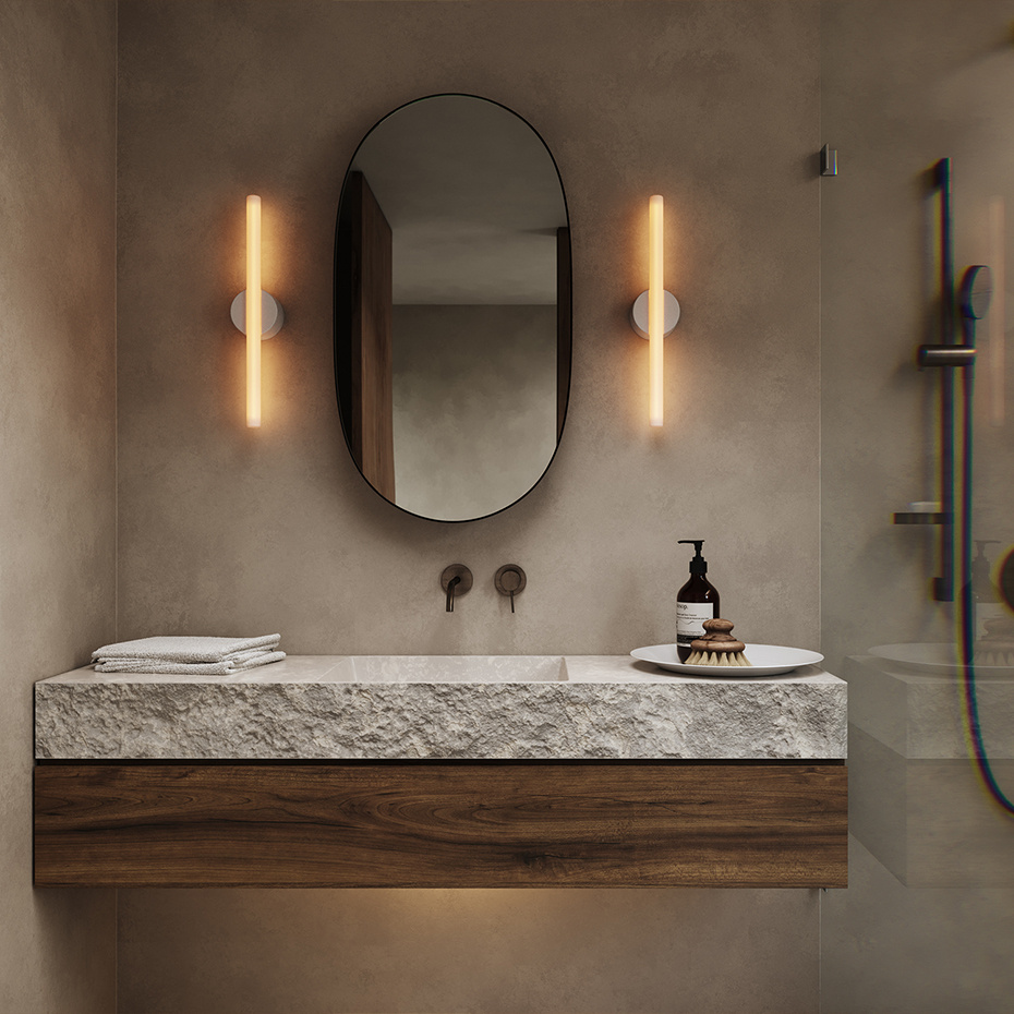 Kilter Vägglampa Short 2200K White IP44