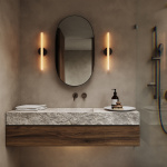 Kilter Vägglampa Short 2200K Dark Grey IP44 Kilter Vägglampa Short 2200K Dark Grey IP44