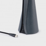 Mantle Portable Bordslampa Granite Black + Mantle LED Bulb IP44