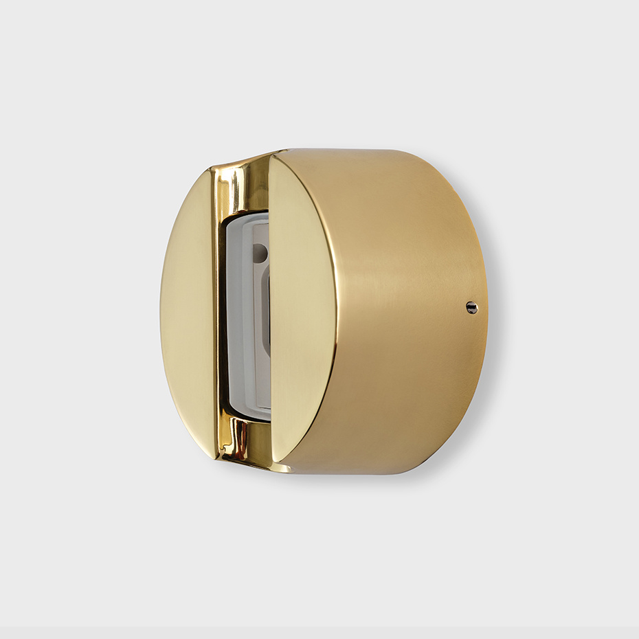 Kilter Vägglampa Long 2200K Solid Brass IP44