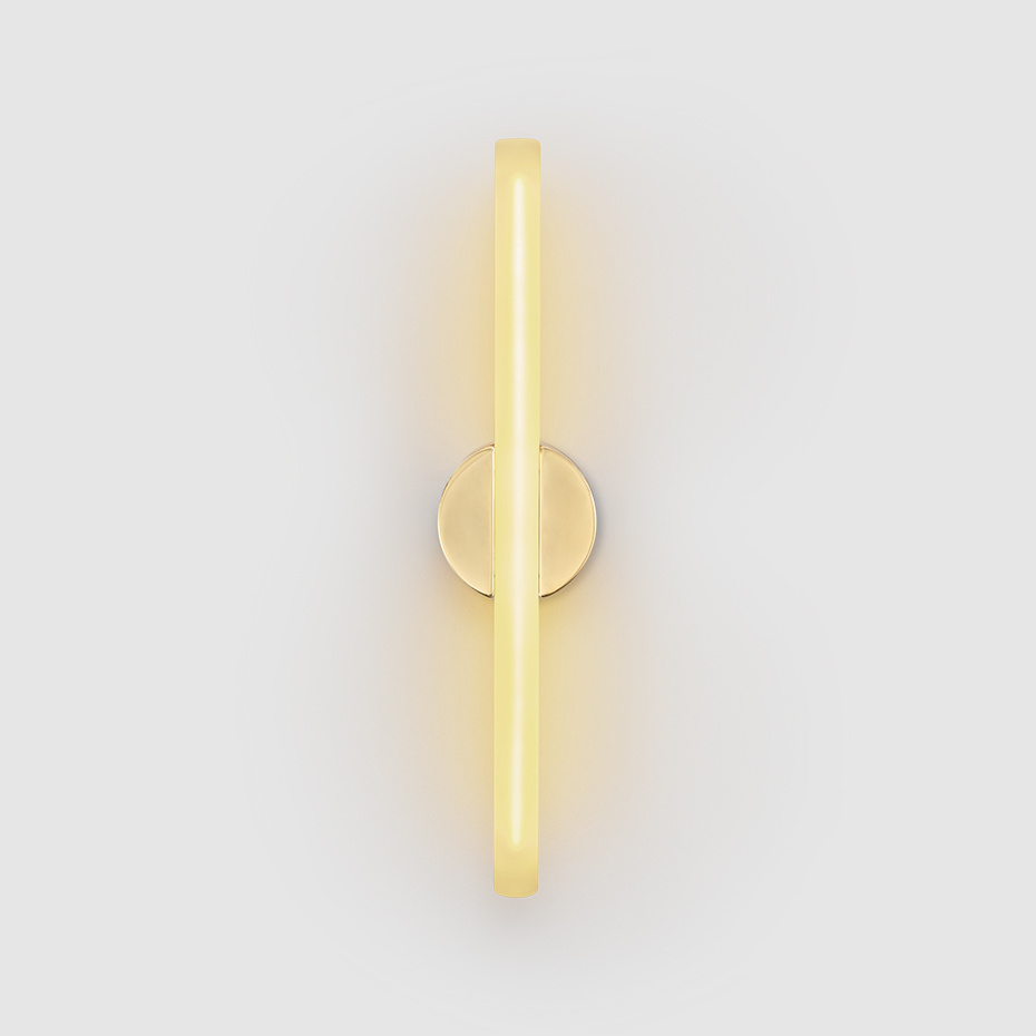 Kilter Vägglampa Short 2700K Solid Brass IP44