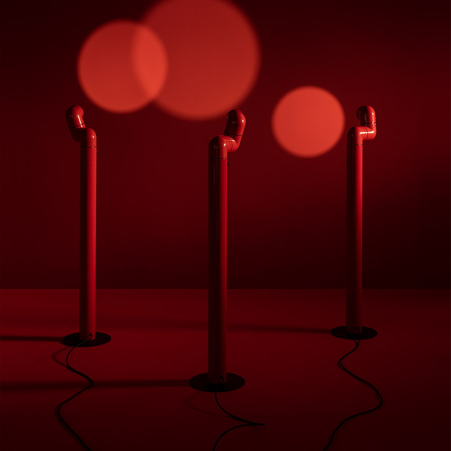 Tatu Golvlampa Pure Red