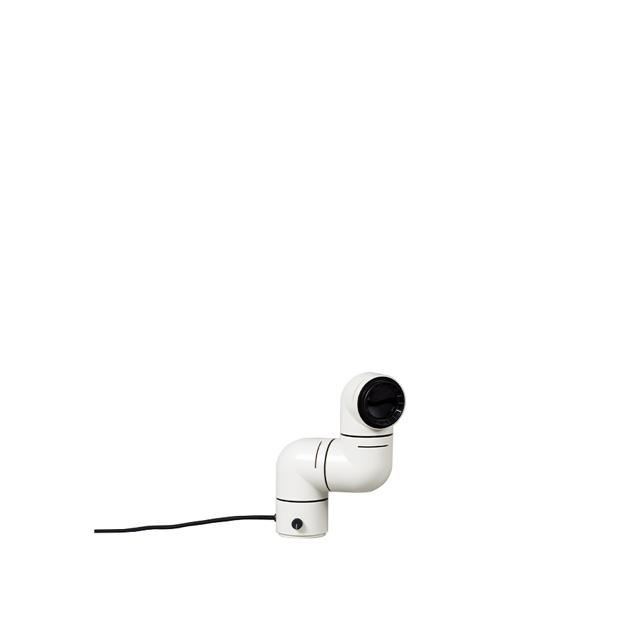 Tatu Bordslampa/Vägglampa White Grey