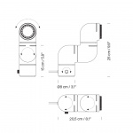 Tatu Bordslampa/Vägglampa Pure Red Tatu Bordslampa/Vägglampa Pure Red