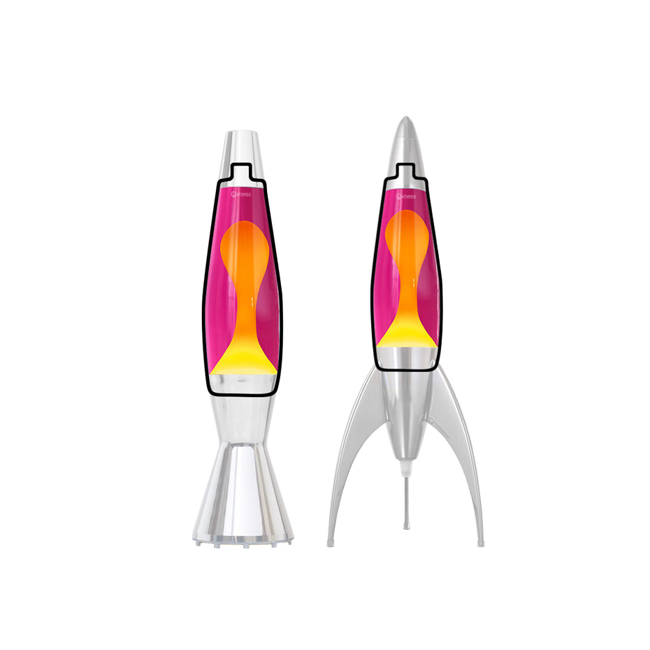 Mathmos Reservflaska Till Astro Baby/Telstar Lavalampa Pink/Yellow