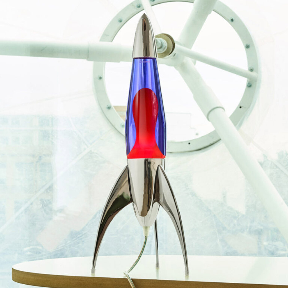 Telstar Lavalampa Silver Violet/Orange