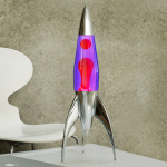 Telstar Lavalampa Silver Violet/Red Telstar Lavalampa Silver Violet/Red