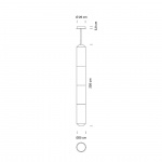 Tekiò Vertical P4 Pendel Washi Japanese Paper Tekiò Vertical P4 Pendel Washi Japanese Paper