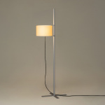 TMA Golvlampa Aluminum Grey/White Parchment TMA Golvlampa Aluminum Grey/White Parchment