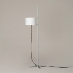 TMA Golvlampa Aluminum Grey/White Parchment TMA Golvlampa Aluminum Grey/White Parchment